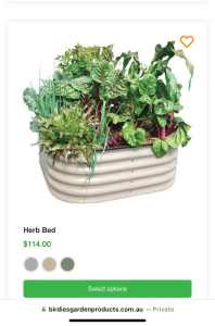 Quality raised garden bed for sale