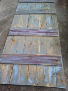 5 OLD/nEW Timber barn Doors 2540H. x1000W shabby chic retro,recycled
