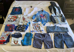 Boys (Size 5) Clothing - value bundle - many licensed items