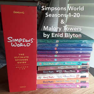 Complete Set Malory Towers Books (Enid Blyton) & Simpsons World