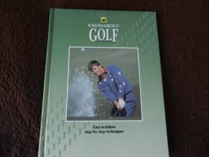 Knowabout Golf - Book on Techniques -  Excellent Condition