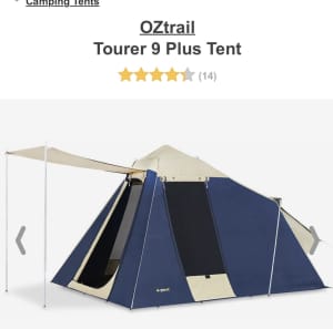 Oztrail Tourer canvas tent