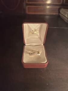 Vintage 1970s/80s Diamond 18ct Gold Engagement Ring