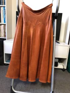 Leather skirt size 12