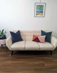 Mid-century modern style couch