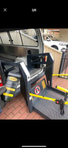 WHEELCHAIR LIFTER FOR HIACE