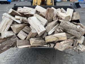 Bluegum Firewood Redgum Alternative $200 per bucket load