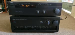 Yamaha AX-1090 Stereo amplifier and DSP-E390 sound field processor