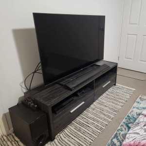 TV, Sound System, Playstation & TV Unit for sale- Pick up Only
