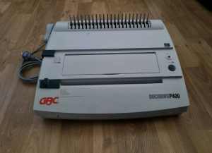 GBC Docubind P400 Comb Document Binder Binding Machine. Pick up Norwoo