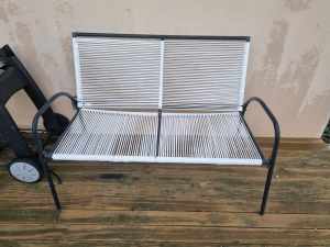 Outdoor set of chairs - 2 seater plus 2x one seaters.



