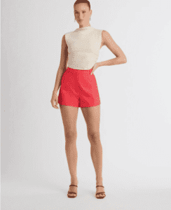 Sheike Hot Orange Mom Shorts - Size 12 - RRP $129