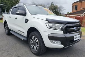 2016 Ford Ranger PX MkII Wildtrak 3.2 (4x4) White 6 Speed Automatic Dual Cab Pick-up