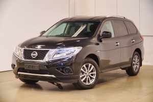 2016 Nissan Pathfinder R52 MY15 ST X-tronic 2WD Black 1 Speed Constant Variable Wagon