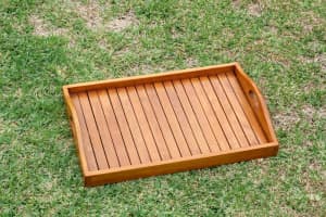 Wooden serving tray *sold pending pickup*