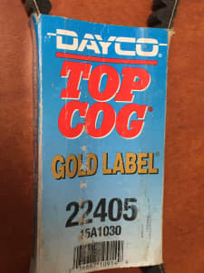 Dayco Top Cog Gold V-Belt 22405 15A1030 - Made in USA