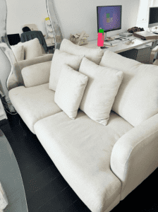 Cream/Beige Couch Sofa Pillows