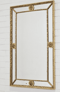 Beautiful vintage french provincial style gilt mirror