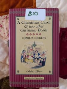 A CHRISTMAS CAROL & TWO OTHER CHRISTMAS BOOKS by Charles Dickens