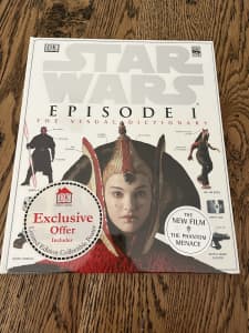 Star Wars Episode 1 The Visual Dictionary 1999 (sealed)