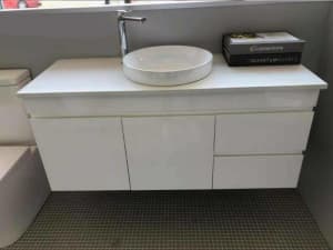 1200mm wall hung bathroom cabinet ONLY