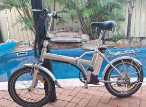 Electric hybrid bike for fun ride
