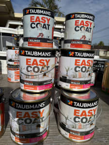 Taubmans 2 litres ceiling $20 low sheen or semi gloss 4 litres $35