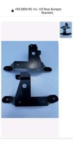 Holden GTS HQ-HJ Rear Bumper Brackets.. Can Deliver!