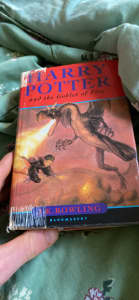 Harry Potter and the goblet of fire hardcover first edition book