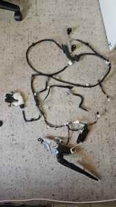 Toyota corolla rear wiper motor with lock and switch system for trunk