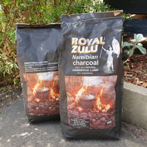 BBQ Charcoal Hardwood Lump 5kg bags delivered Mornington Peninsula