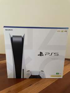 Brand New PS5, unused disc edition