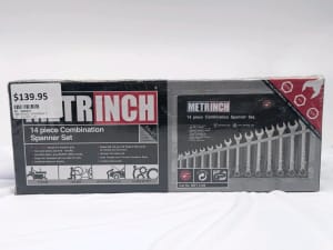 Metrinch 14 Piece Combination Spanner Set Sealed in Box BL280427