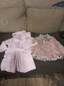 Peter Alexander robe plus Ollies place jackets 2 to 3 y