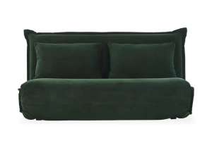 Lounge Lovers Happy 2 Seat Sofa Bed - Forrest Green