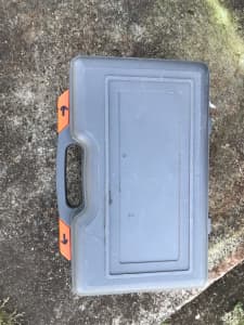 Cordless drill kit in case for sale