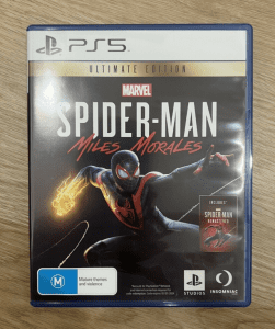 Spider-Man Miles Morales PS5 / LIKE NEW (NO REMASTER CODE)