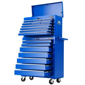 17-Drawer Giantz Tool Box Trolley - Blue