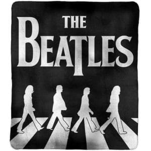 The Beatles Abbey Road Polar Fleece Throw Rug - Throw Travel Blanket