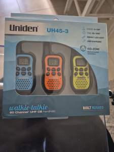 Walkie talkies Uniden UH45-3