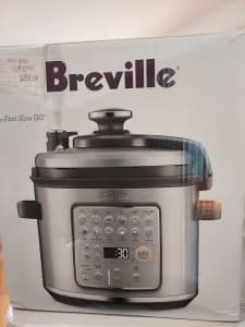 Breville the fast slow GO Pressure cooker, slow cooker in one