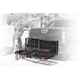 Folding Tow Hitch Cargo Carrier


