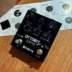 MERIS Ottobit Stereo Bitcrusher Stutter Sequencer Guitar Pedal