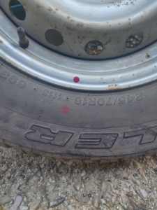 Bridgestone tyre never used 245/70/16 AT
