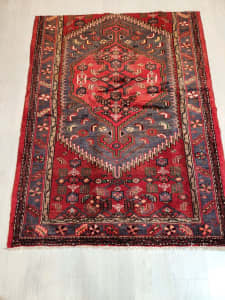 Persian handmade soft wool Hamedan rug 167×130 cm No: 27
