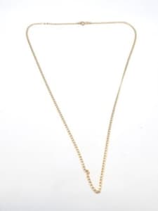 9ct Yellow Gold Necklace 55cm 2.72G