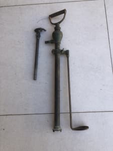 Collectable Brass Rega Foot Stirrup Pump working c1940s