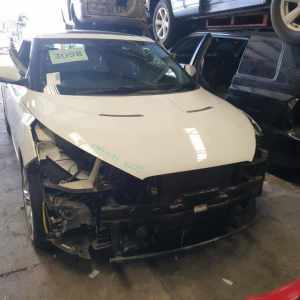 C3098 - Hyundai Veloster white 2013 wrecking