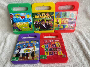 The wiggles dvds