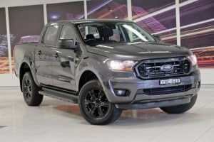 2021 Ford Ranger PX MkIII 2021.25MY XLS Grey 6 Speed Sports Automatic Double Cab Pick Up